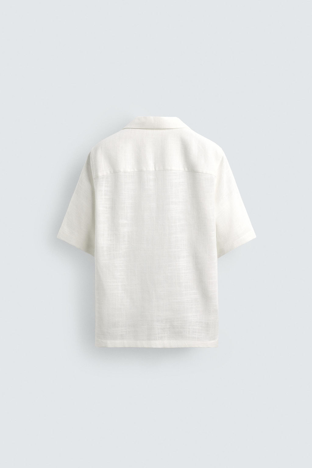 CAMISA FLUIDA ESTRUCTURA / Blanco - Zara фото 8