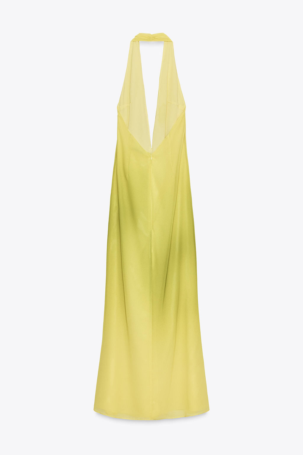 LONG PRINTED KNOT DRESS - Zara фото 17