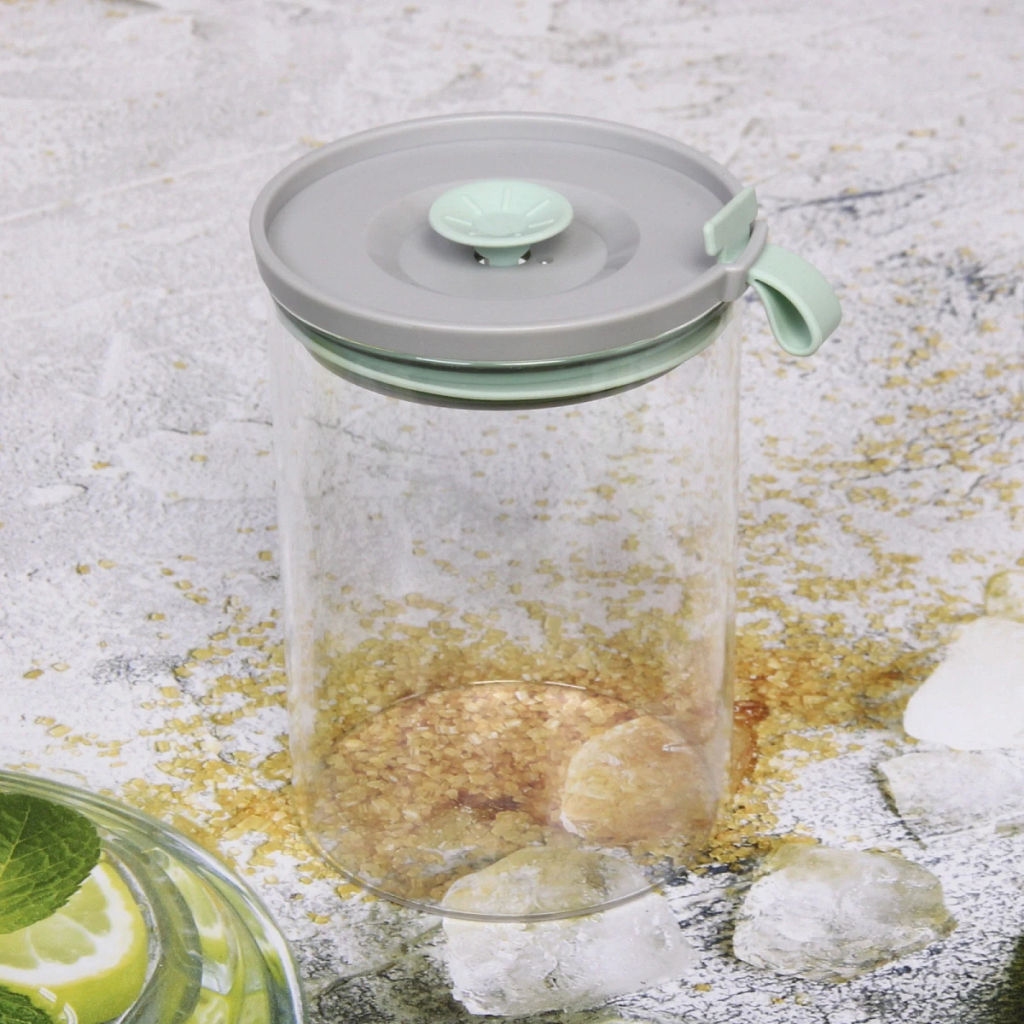 Банка для продуктов стеклянная 950мл "Olala"