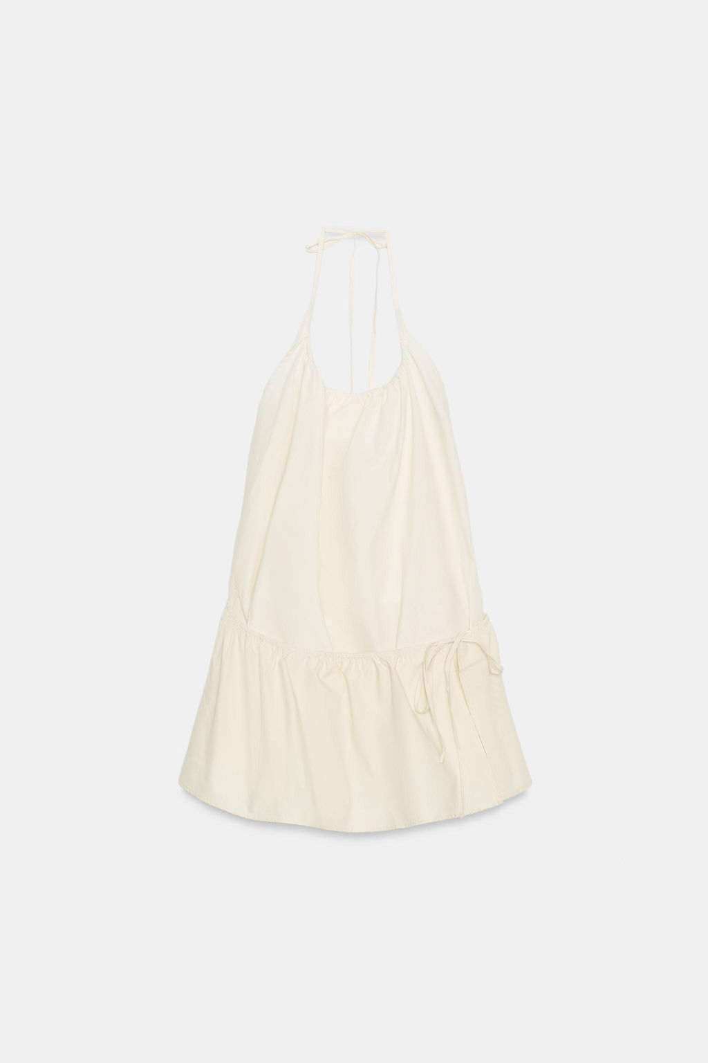 VESTIDO HALTER NYLON / Crudo - Zara фото 4