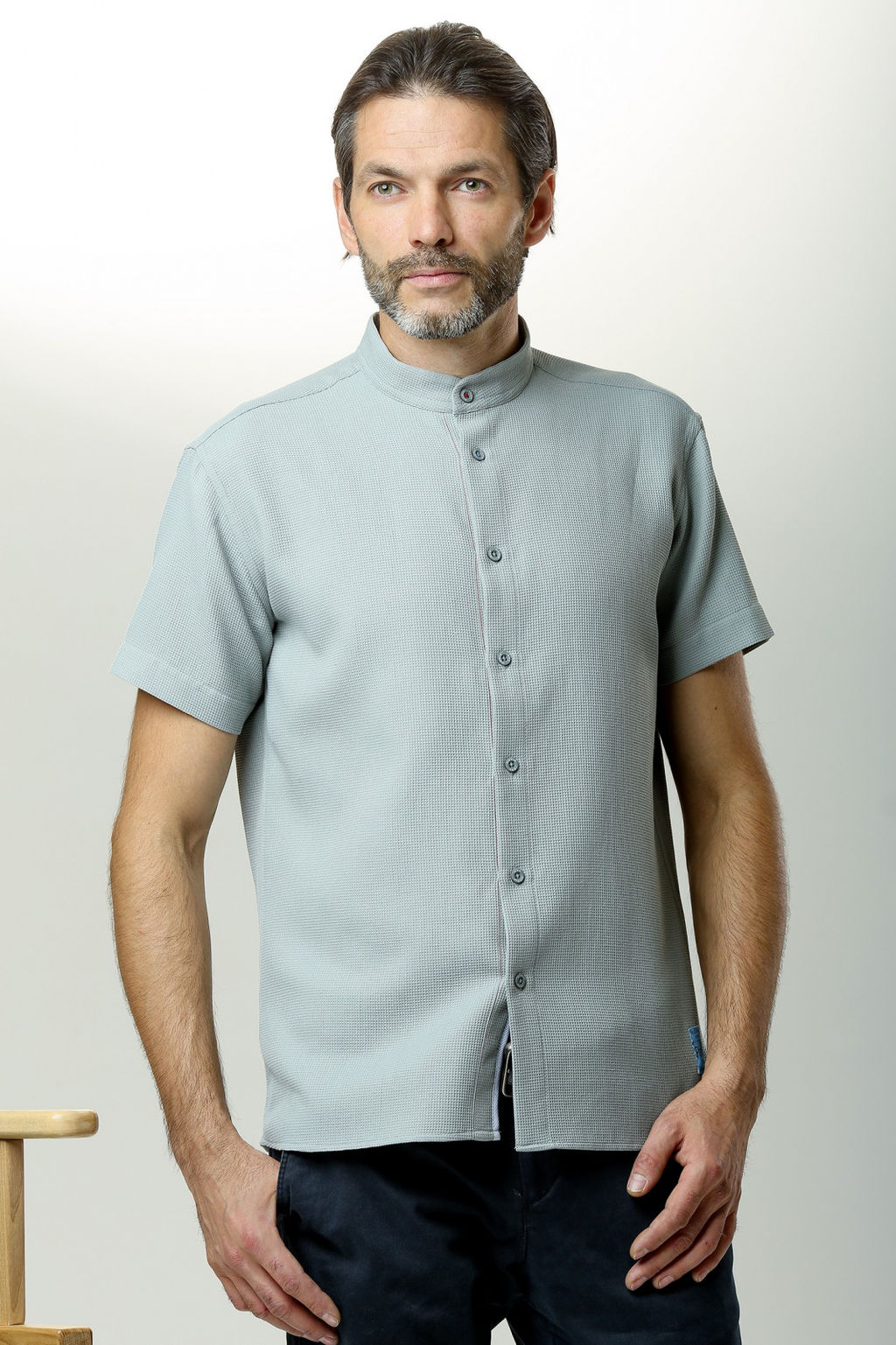 Рубашка 23-07-НТ-02 - Nicolo angi фото 2