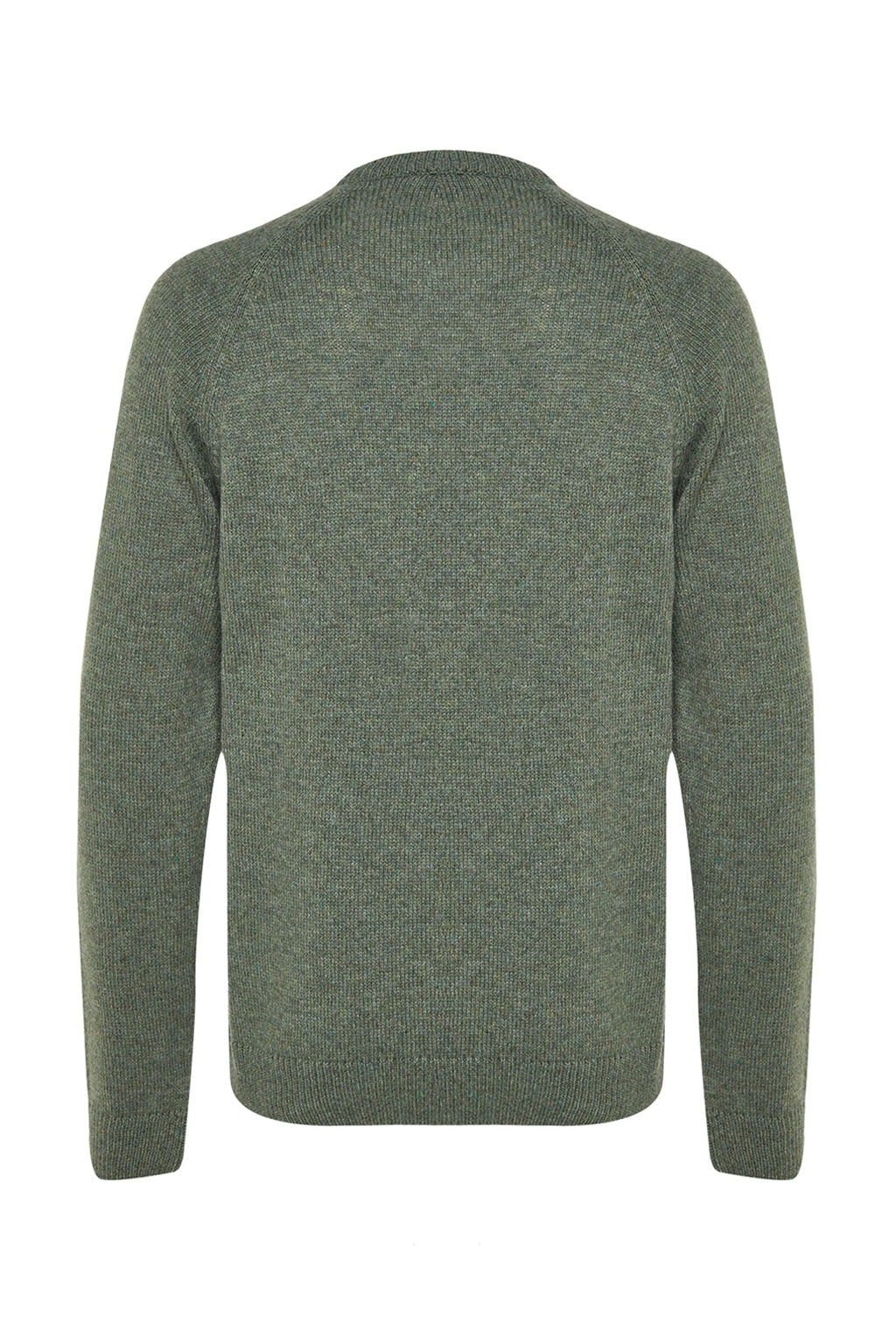 TRENDYOL MAN Gri Unisex Fit Yunlu Bisiklet Yaka Reglan Kol Dokulu Yun Kar?s?ml? Triko Kazak TMNAW22KZ0290 - Trendyolmilla фото 8