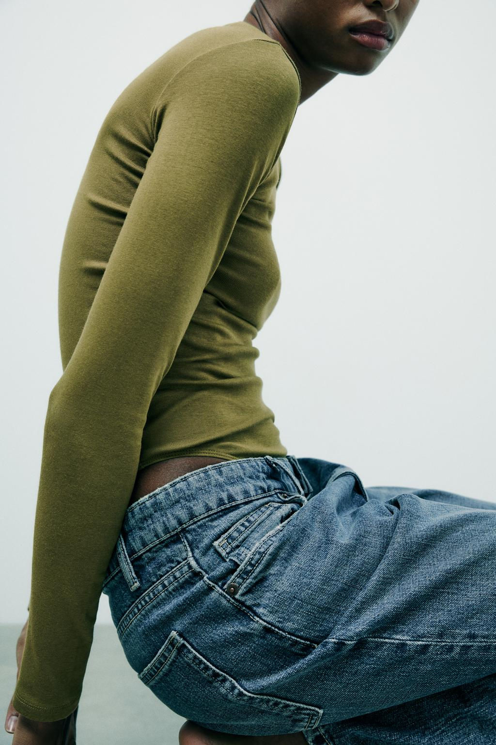 COTTON MODAL BODYSUIT - Zara фото 42