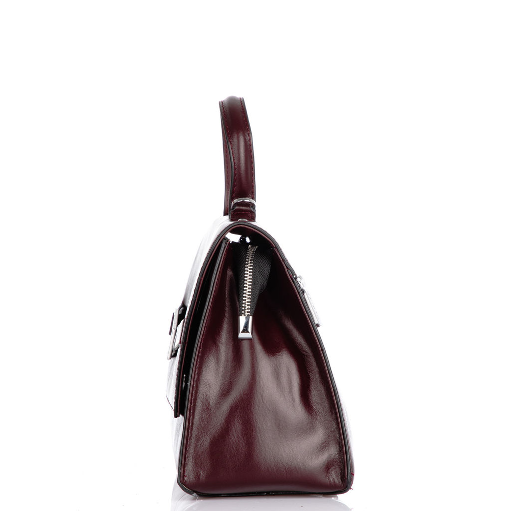 женская кожаная сумка Cэтчел Barcelo Biagi  фото 3