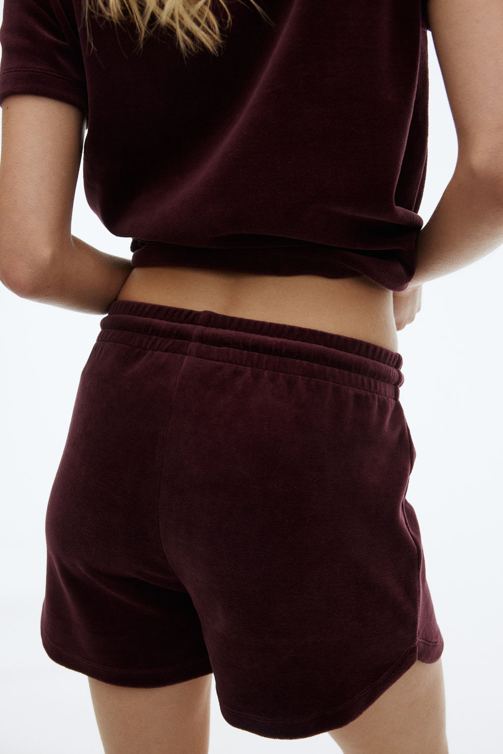 Pantal?n corto en velour - H&m фото 6