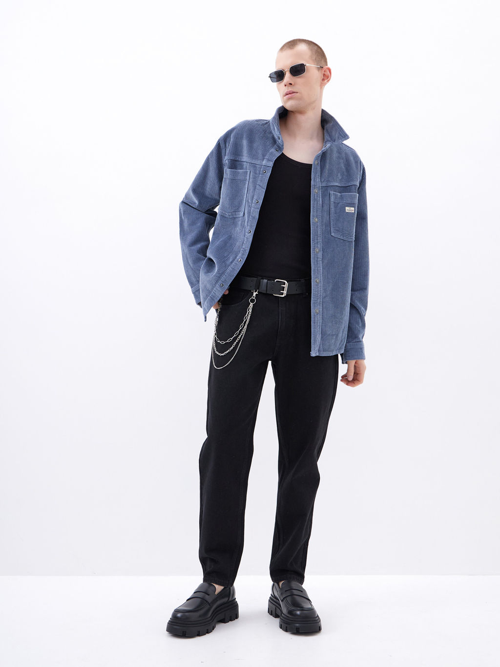 Мужские джинсы TAPER-SLIM - Mossmore фото 49