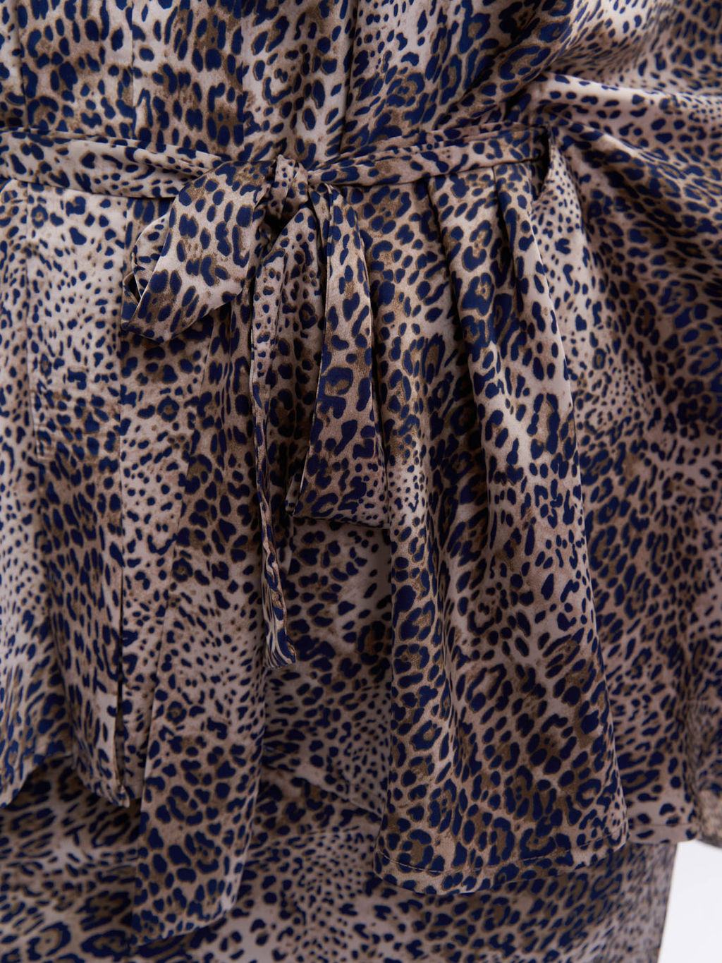 Шелковая леопардовая блузка TBL73537LEO16 - Артесса фото 5