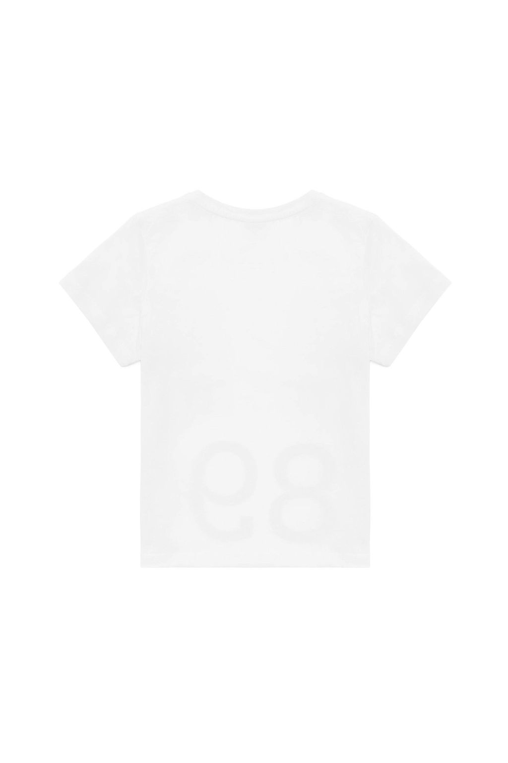 Детская белая футболка с круглым вырезом Неожиданная скидка в корзине - U.s. polo assn фото 4