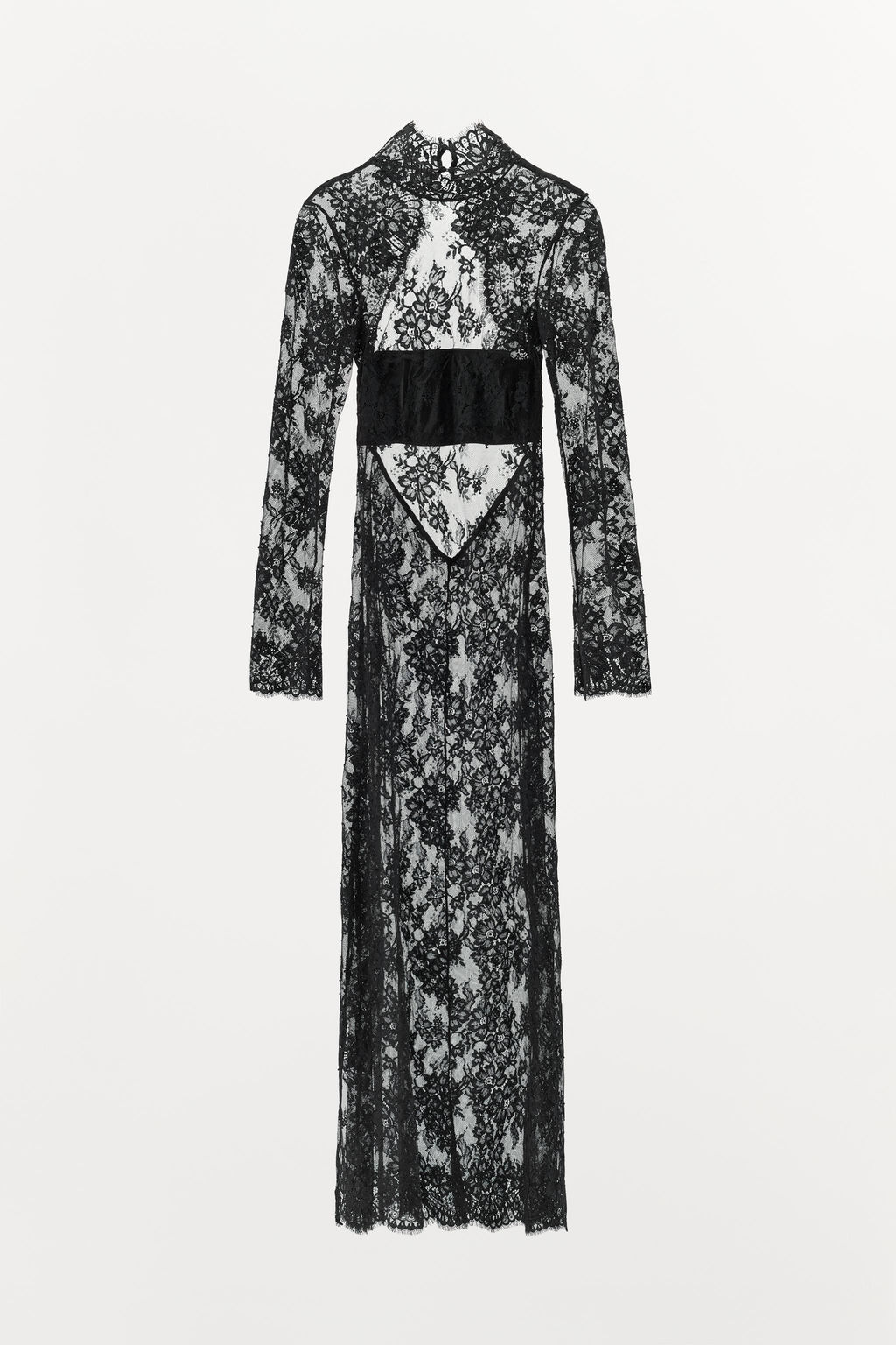 LACE DRESS WITH LOW BACK - Zara фото 7