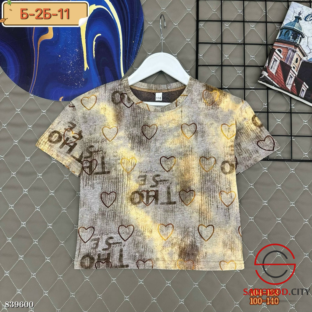 Футболка для девочки с принтом - Bruno фото 3