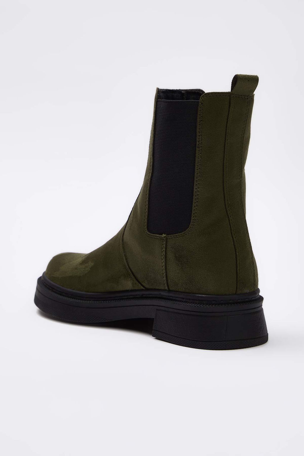 Kahverengi Suet Duz Tabanl? Chealsea Kad?n Bot TAKAW26BO00085 - Trendyolmilla фото 9