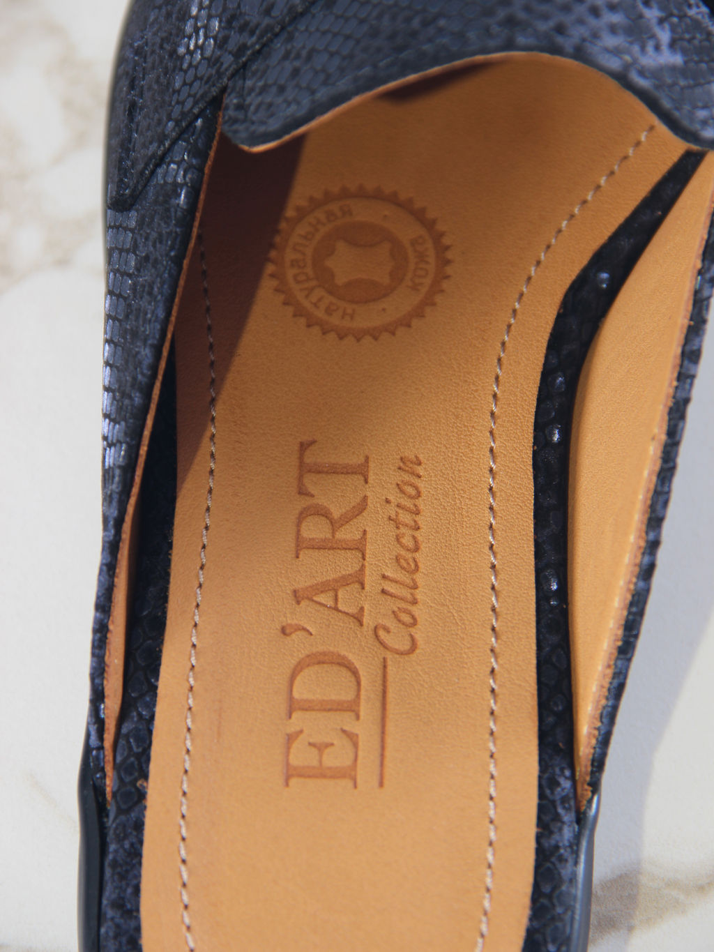 Мюли 1070.2614bl.Синяя мамба