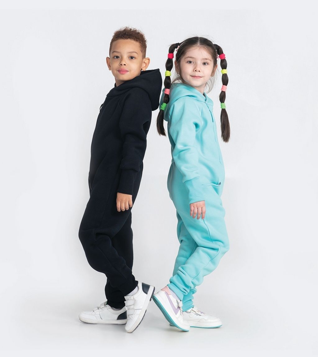 CRB wear/CWUG 90072-49 Комбинезон детский, светло-бирюзовый/Ex.Cherubino  фото 2