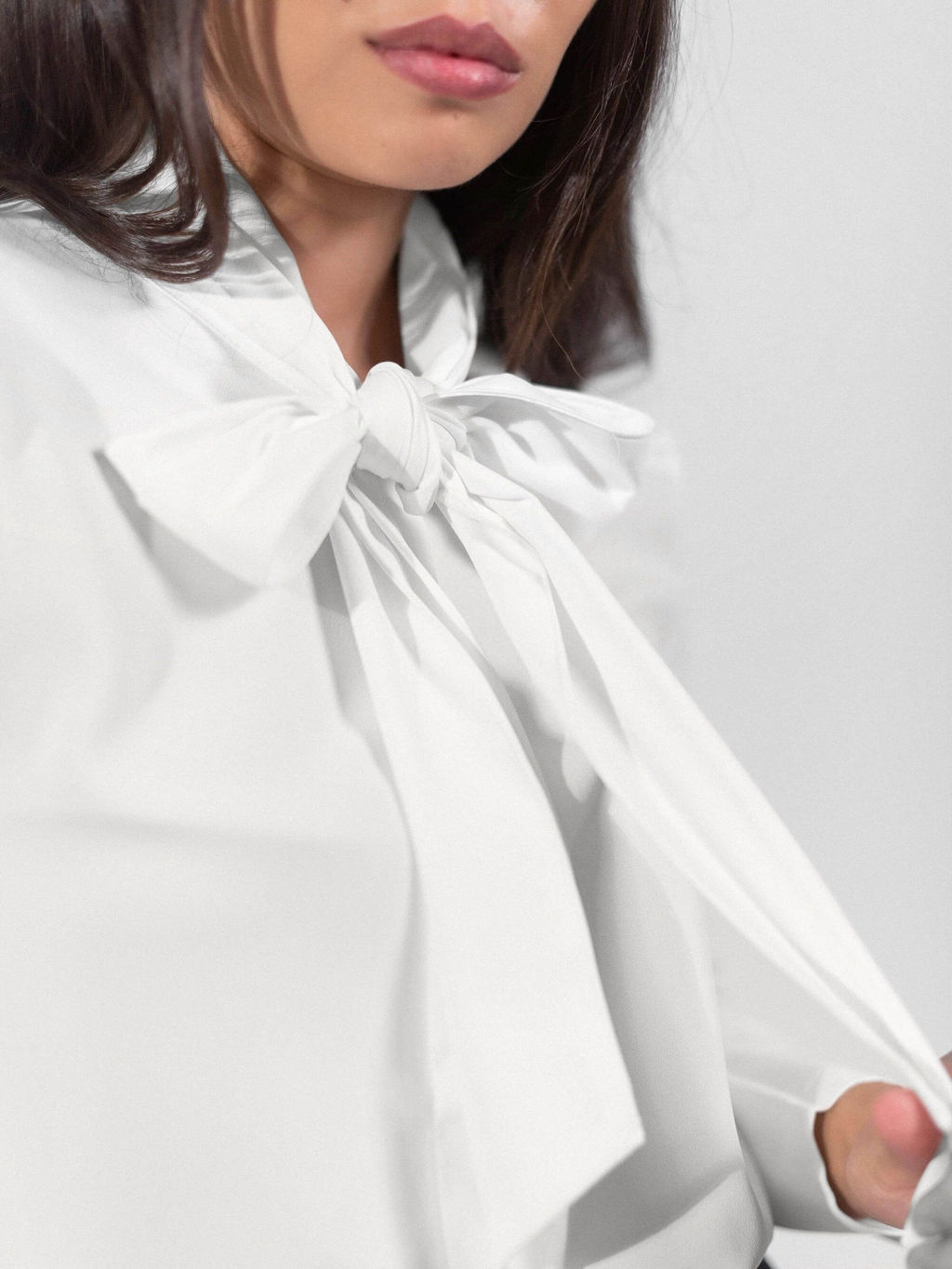 Блузка Юстина (белый) - Nadi bordo фото 4