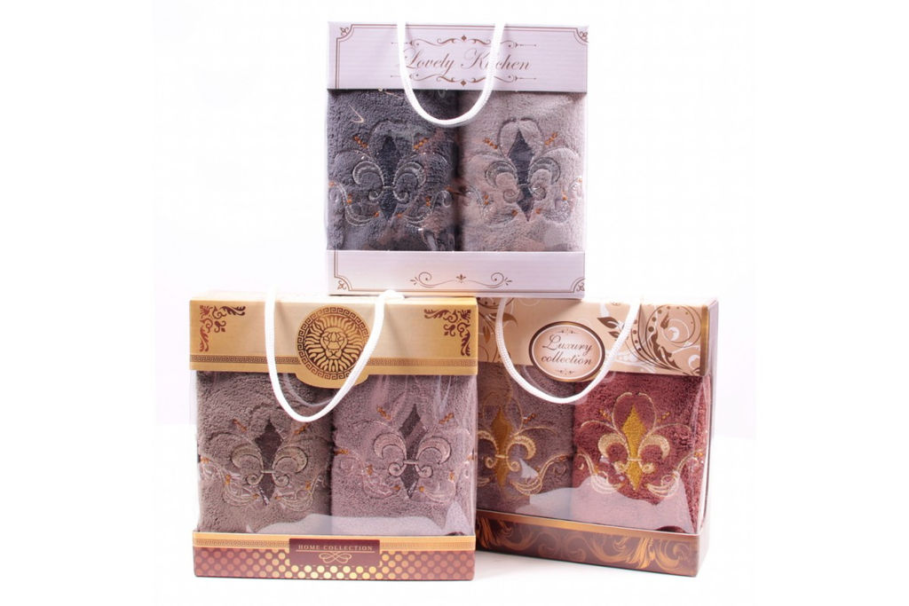 Набор полотенец микрофибра 998-413 в сумочке Р+Р