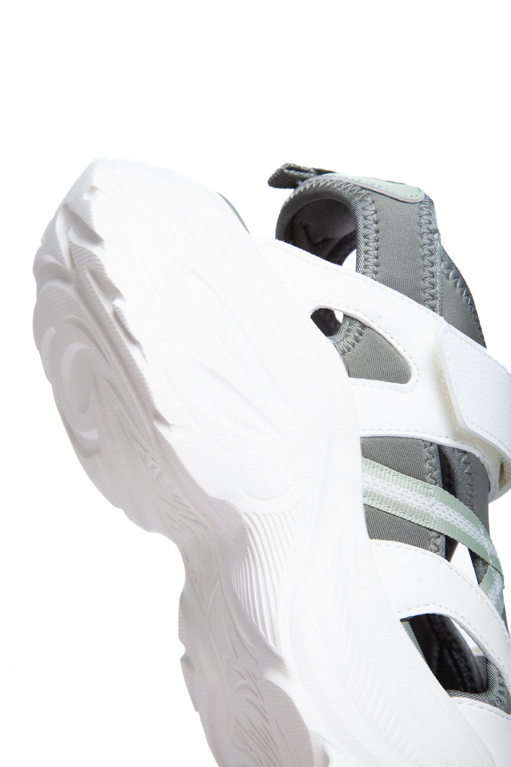 Сандалии Зеленый/бежевый