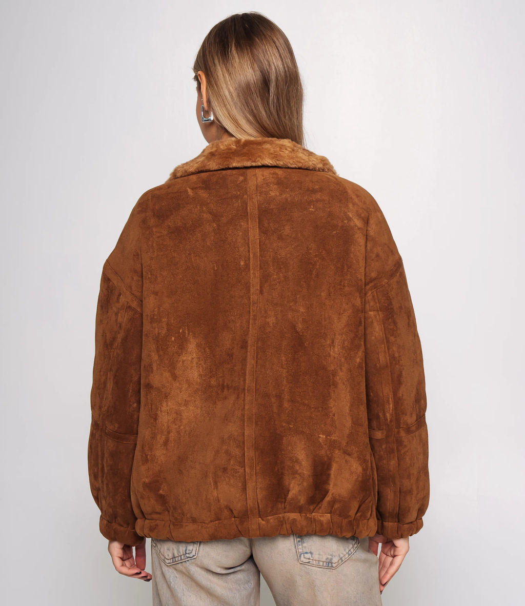 Дублёнка #КТ2232 (3), коричневый