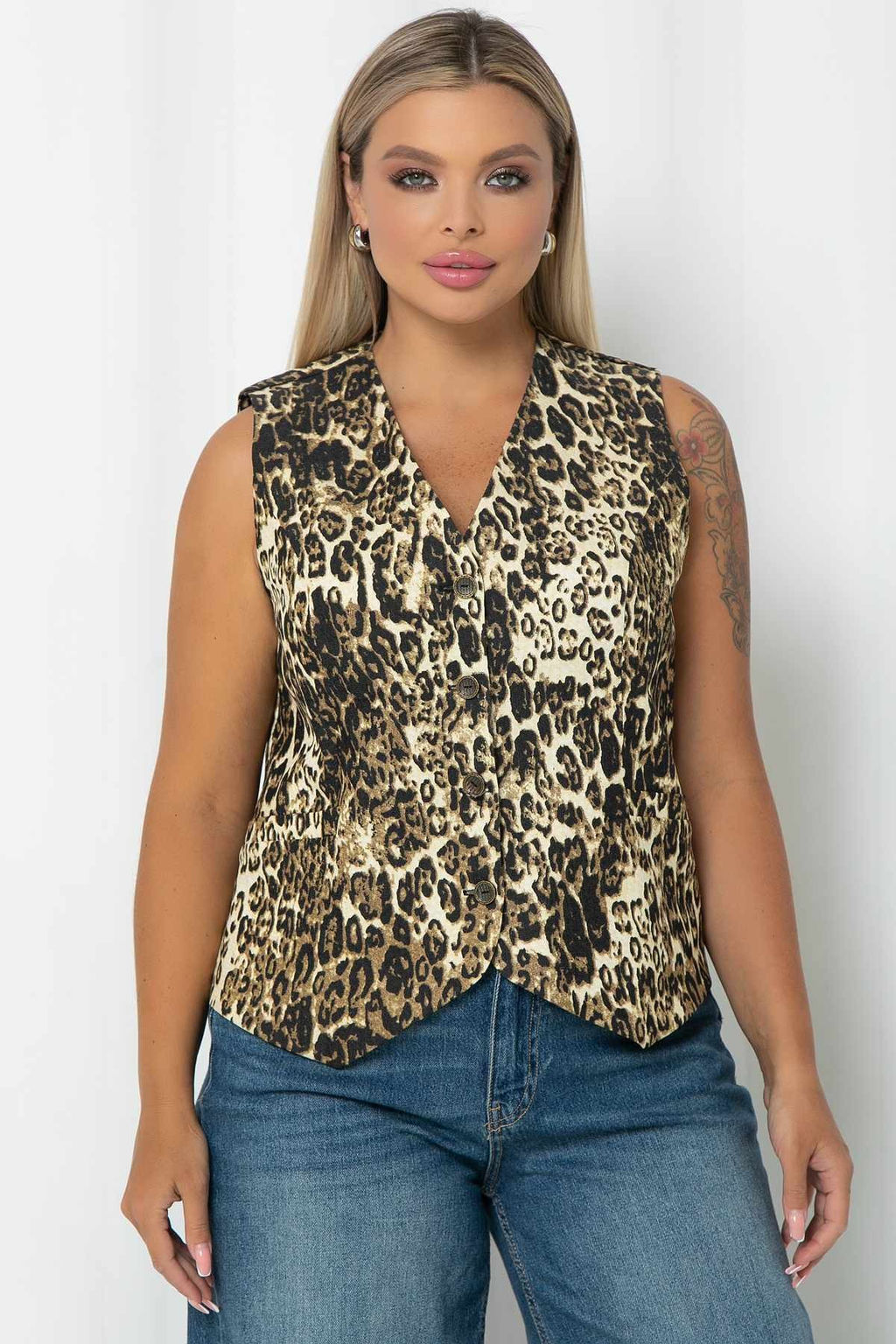 Жилет П-2228/23 - Леди агата фото 2