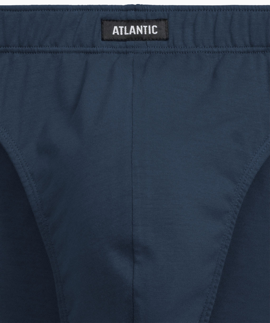 ATLANTIC 5SMP-002 Трусы спорт Solid Classic - набор 5 шт. светло-голубой + графитовый + черный + светлый хаки + голубой  фото 5