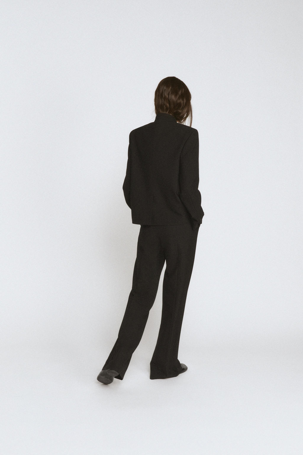 HIGH NECK BUTTONED BLAZER ZW COLLECTION - Zara фото 5