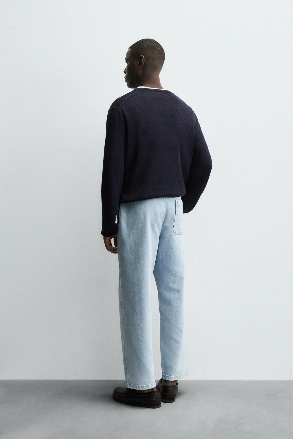 LIGHTWEIGHT JOGGER FIT JEANS - Zara фото 3