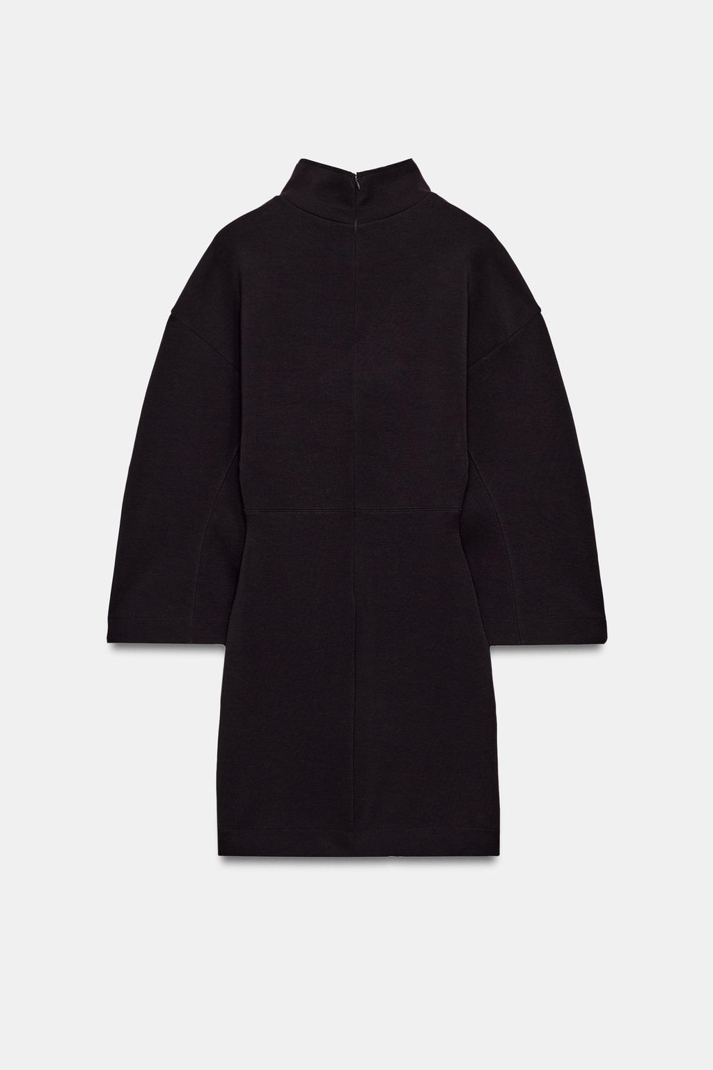 VESTIDO CORTO INTERLOCK / Chocolate - Zara фото 5