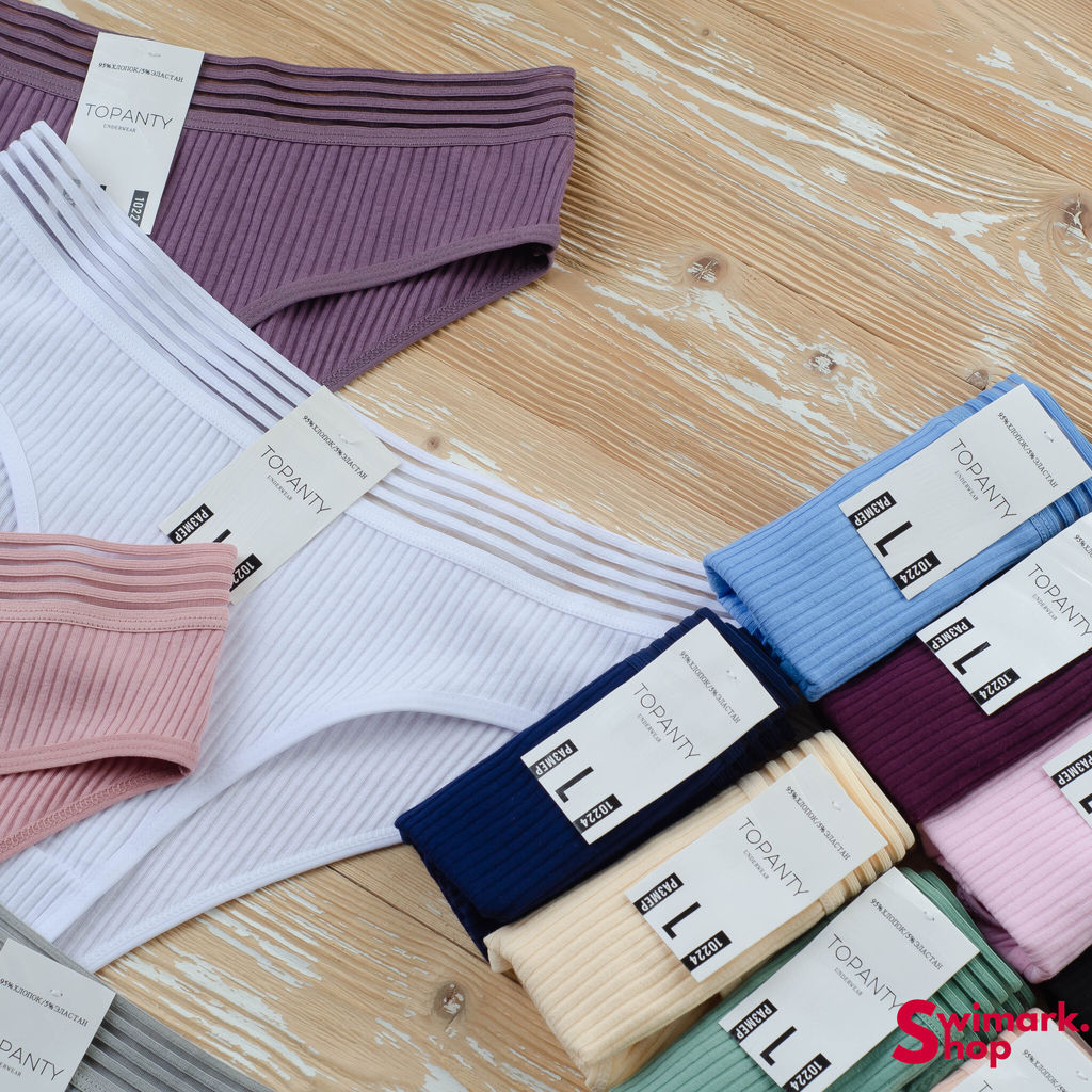 Трусики женские бикини в рубчик TP-10224, RIB, Bikini - Swimark фото 2