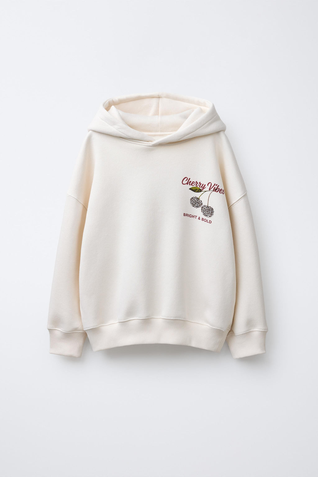 CHERRY PRINT SWEATSHIRT