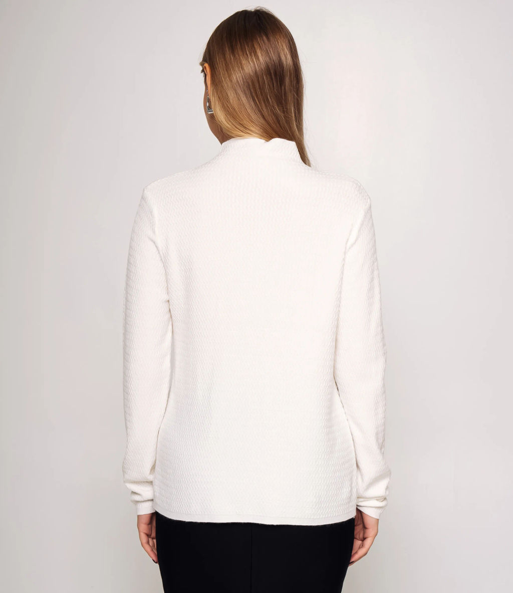 Водолазка #КТ33339, молочный - Dommod фото 3
