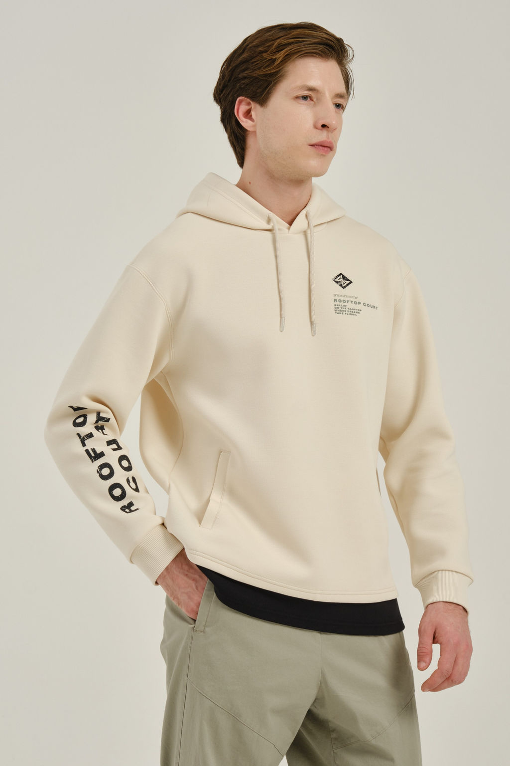 Худи Бежевый - Anta фото 3