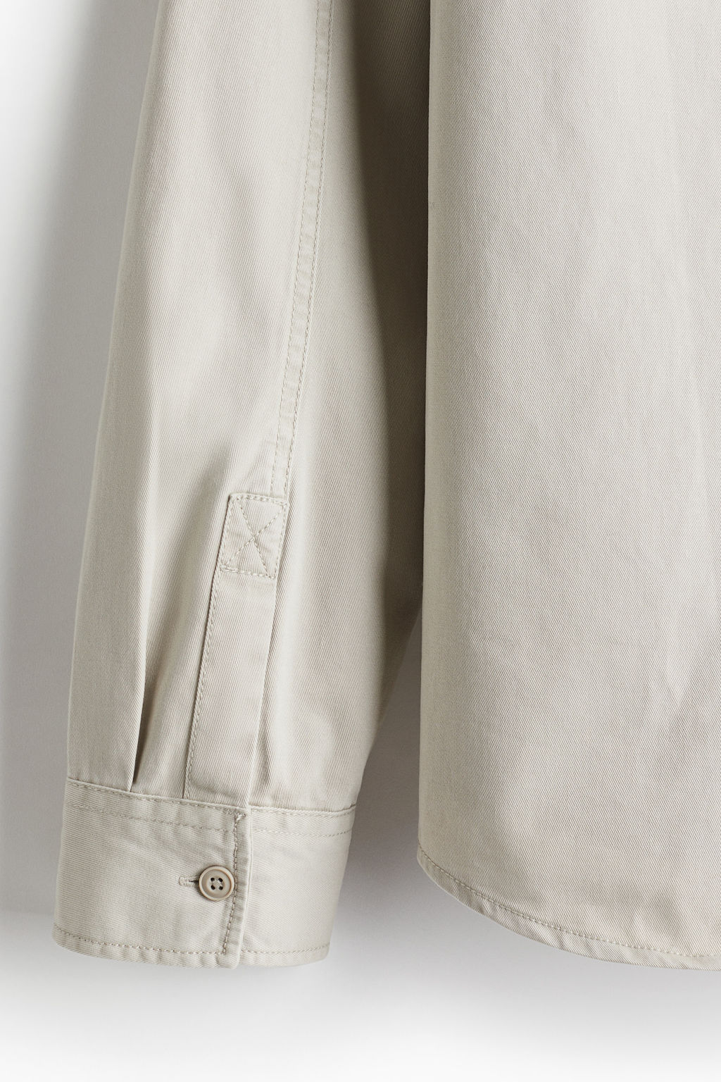 Sobrecamisa de sarga Regular Fit - H&m фото 3