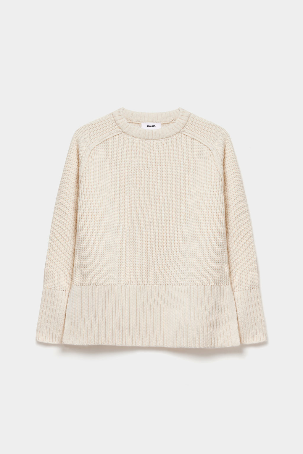 Джемпер вязанный с открытыми срезами - Mollis фото 6