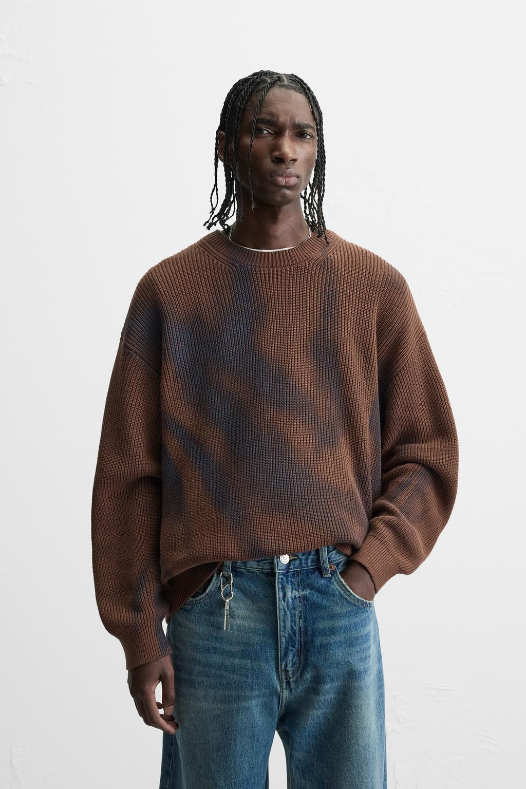 SPRAY PRINT SWEATER - Zara фото 2