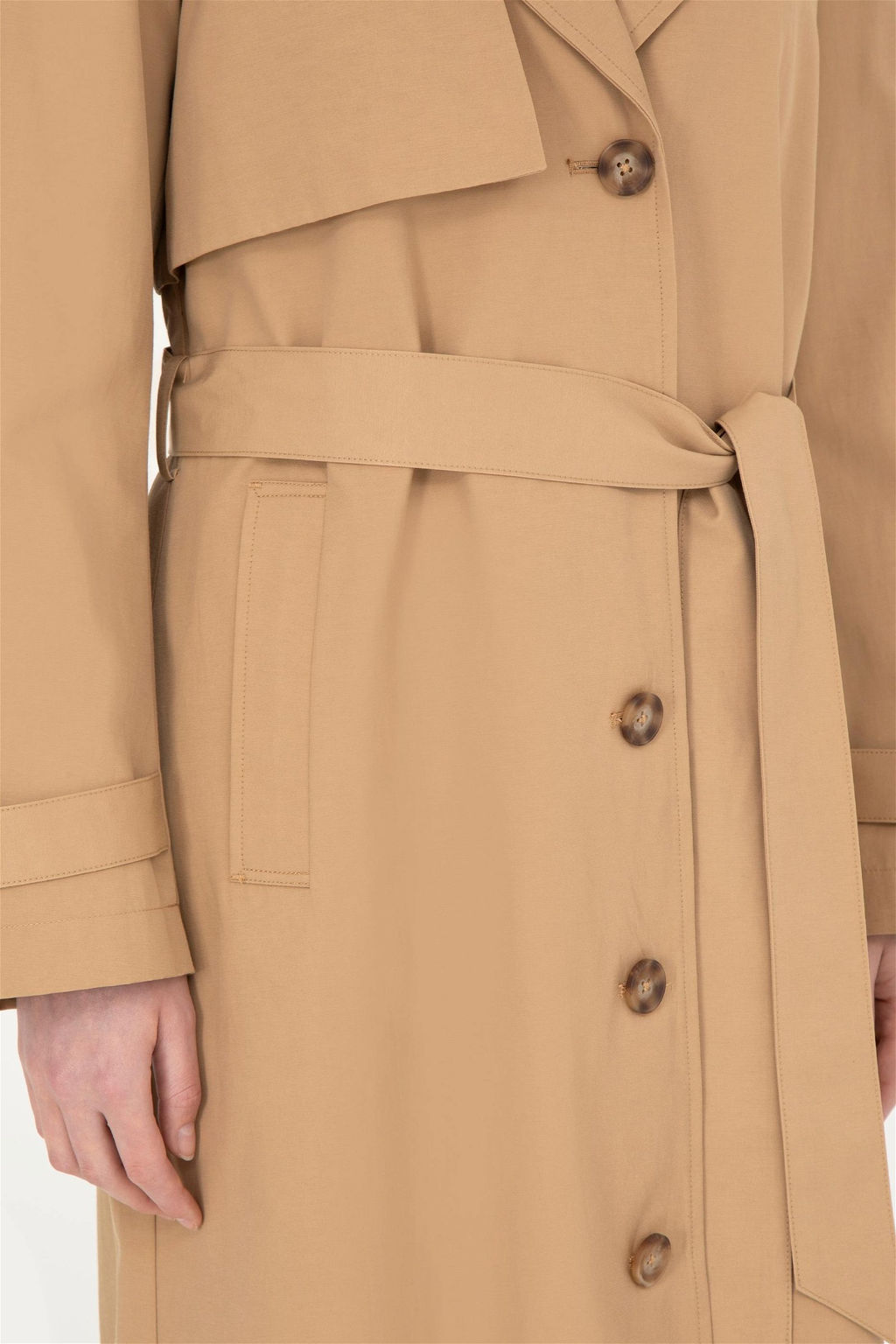 Женское коричневое пальто - U.s. polo assn фото 7