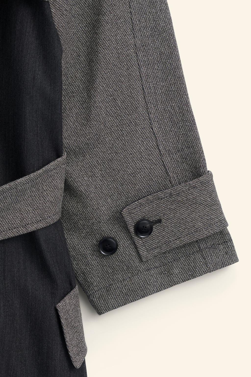 LIMITED EDITION CONTRAST OVERSIZE TRENCH COAT - Zara фото 14