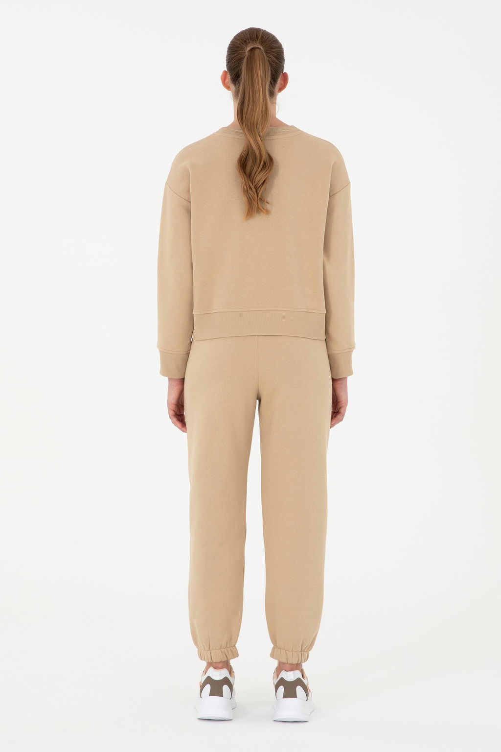 Женские спортивные штаны песочного цвета - U.s. polo assn фото 4