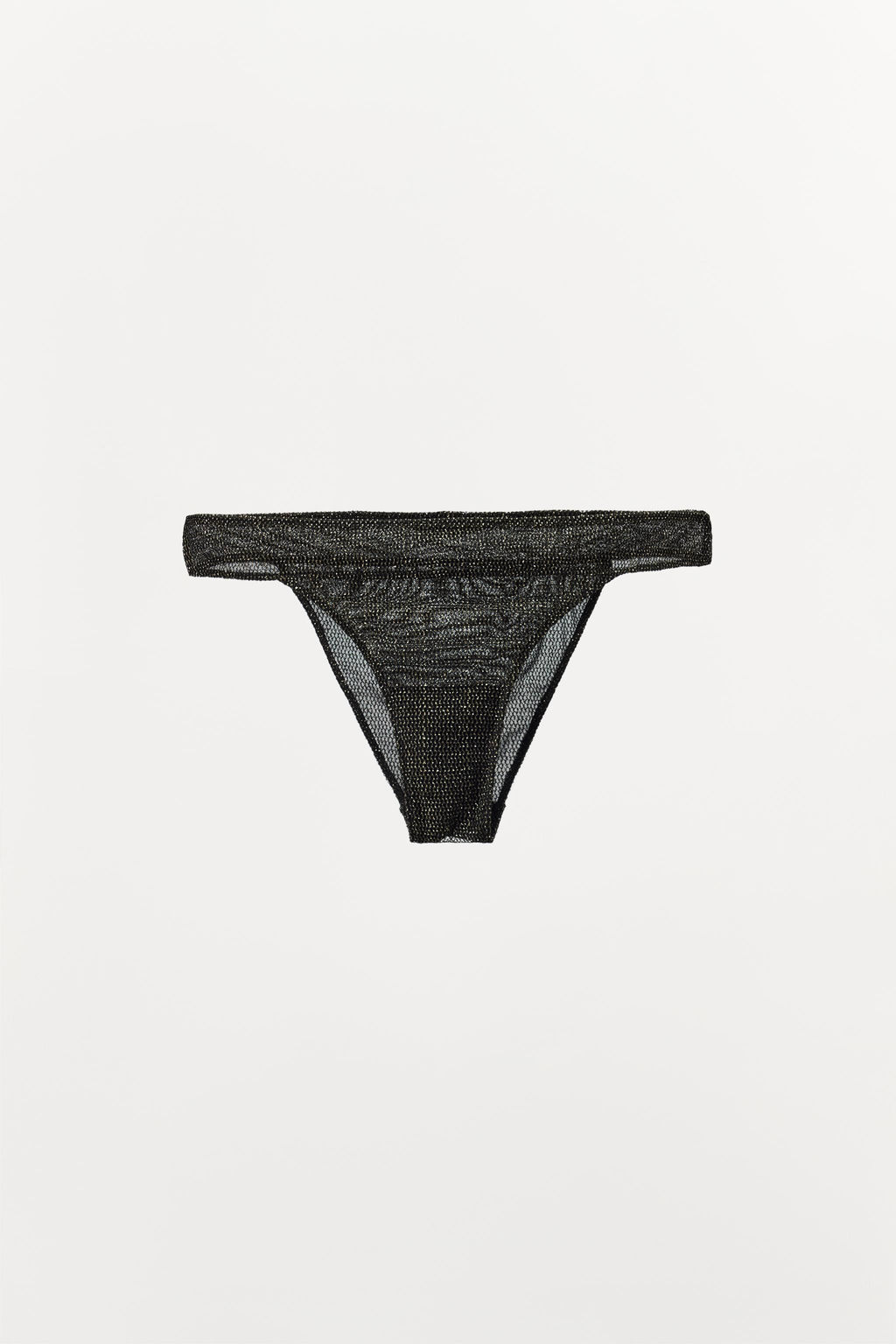 METALLIC THREAD NET BRIEFS - Zara фото 5