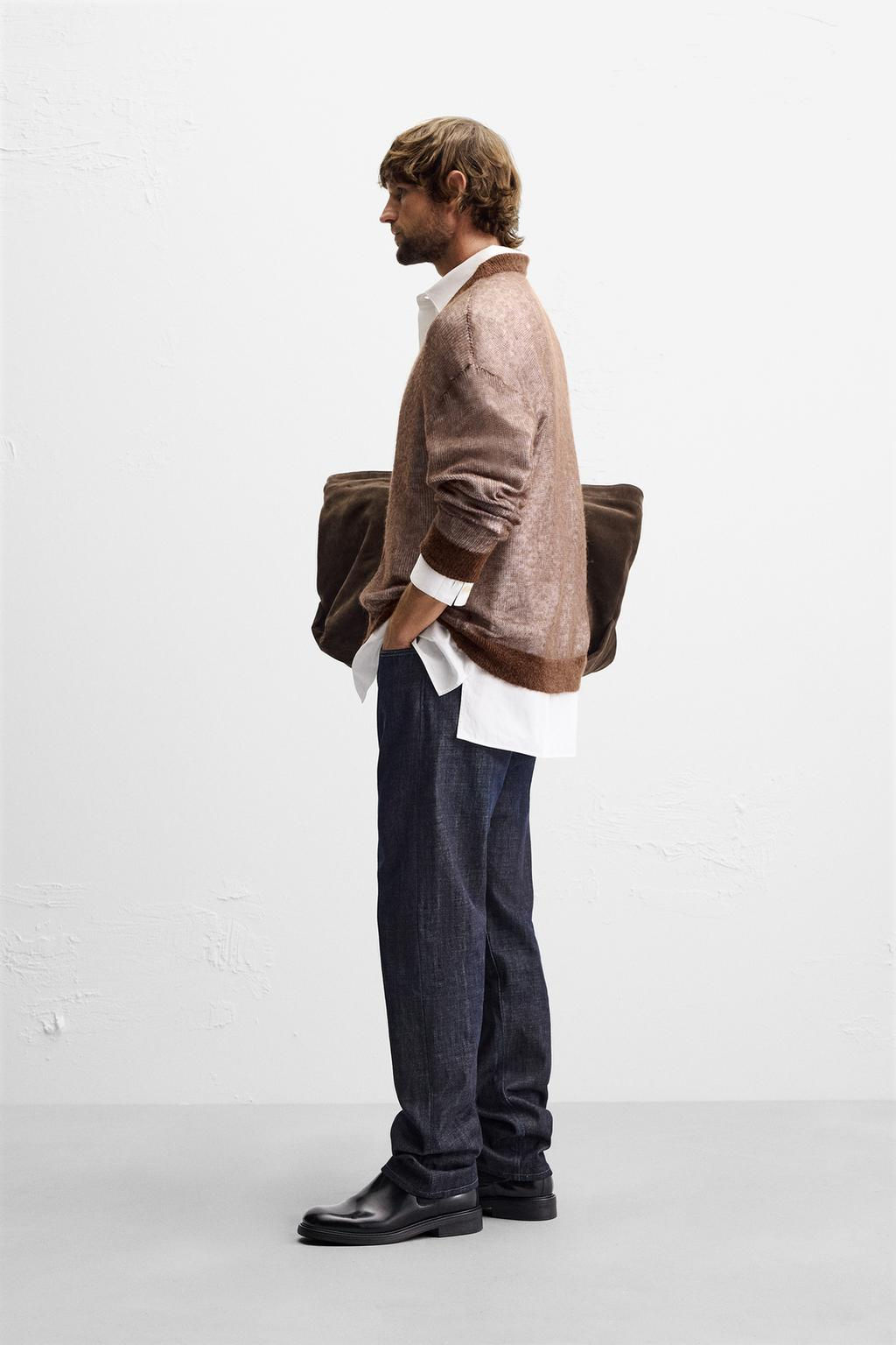 CONTRAST CARDIGAN - Zara фото 4