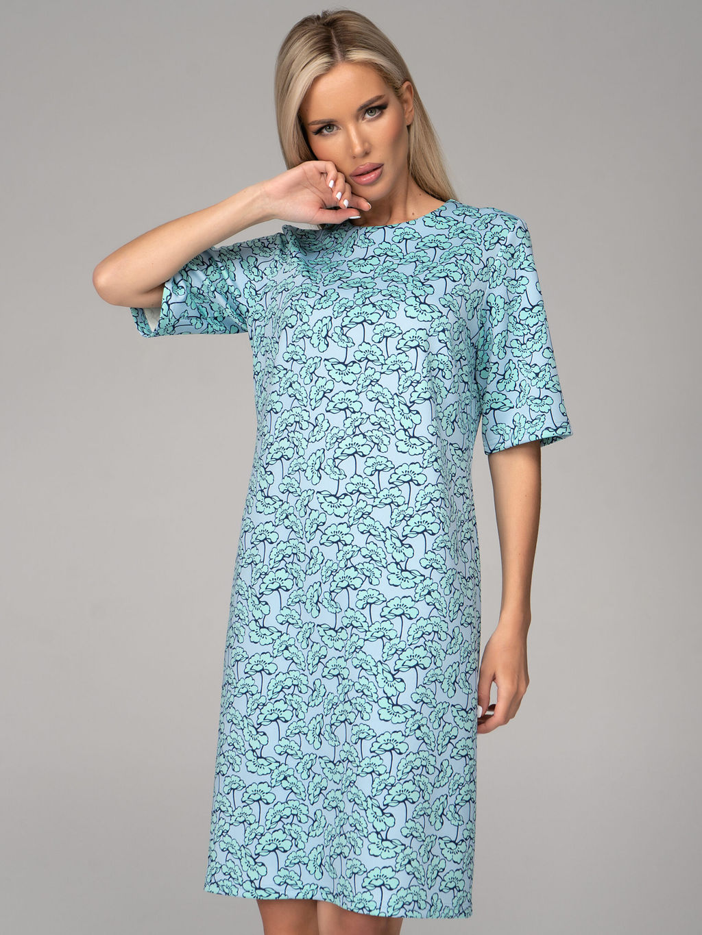 Платье Элегия (цветы) - Эльза фото 7