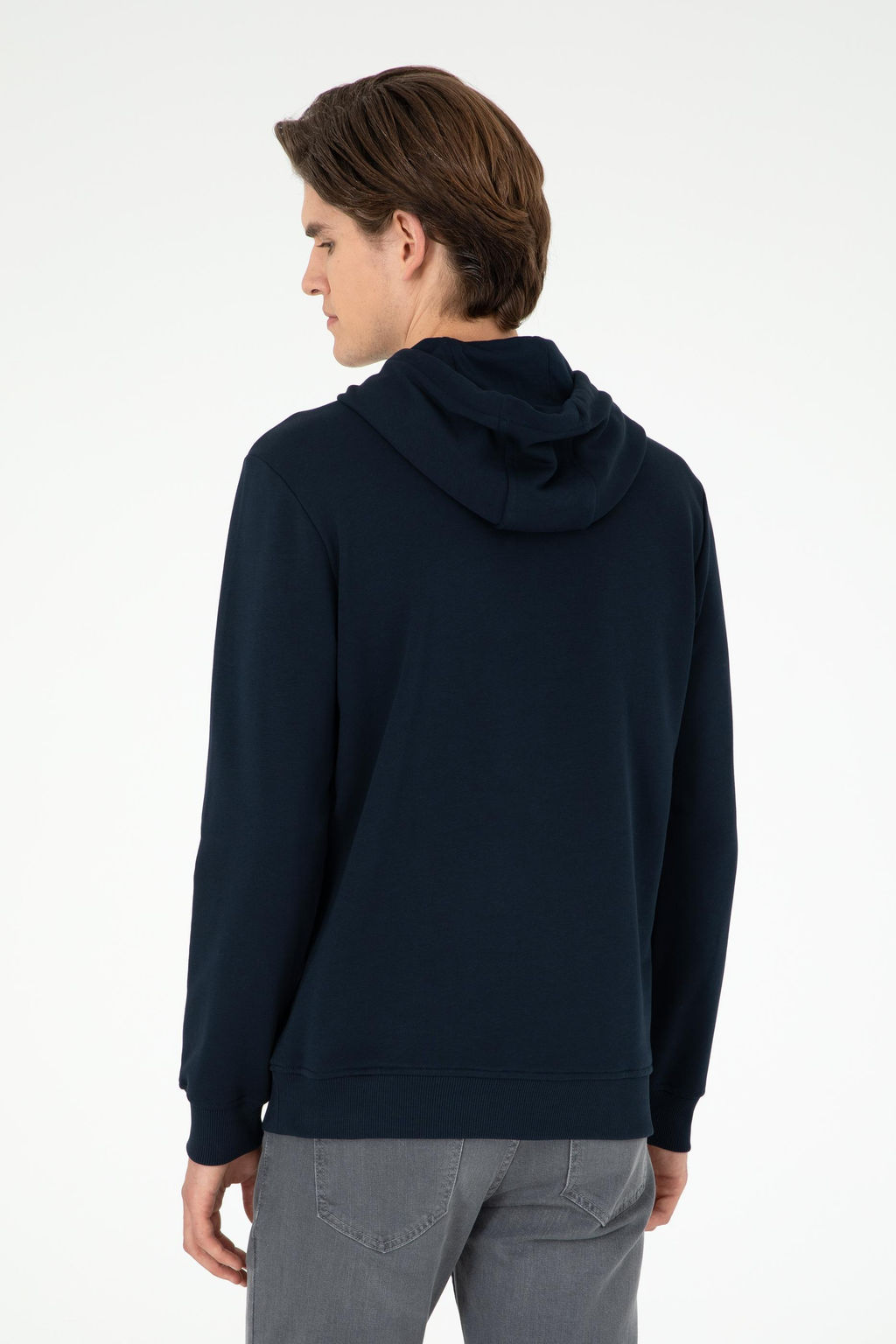 Мужской темно-синий свитшот Неожиданная скидка в корзине - U.s. polo assn фото 5