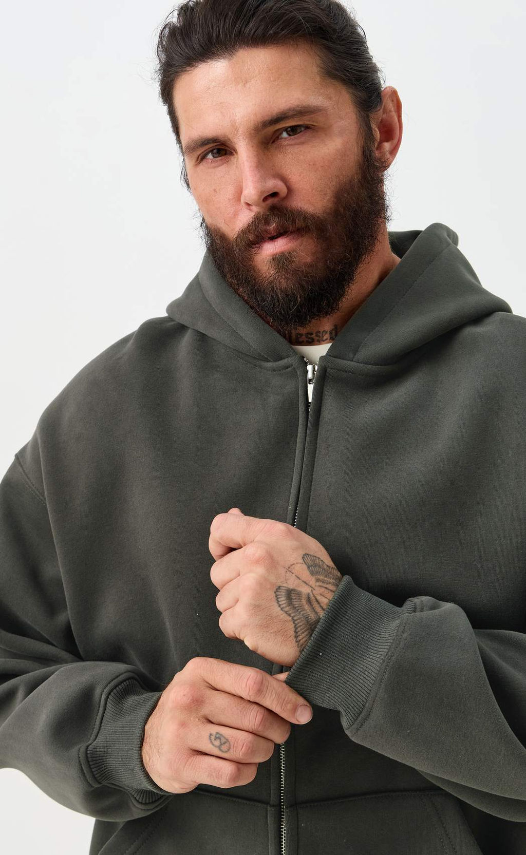 Толстовка P611-15-01 grey - Primm фото 4