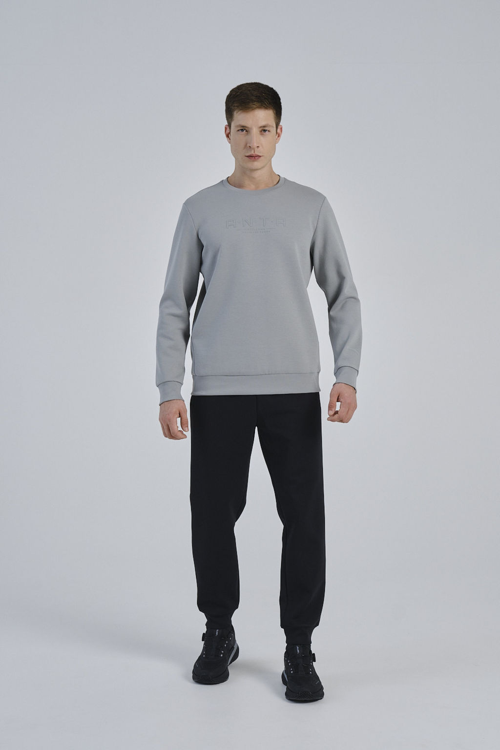 Свитшот Серо-зеленый - Anta фото 5