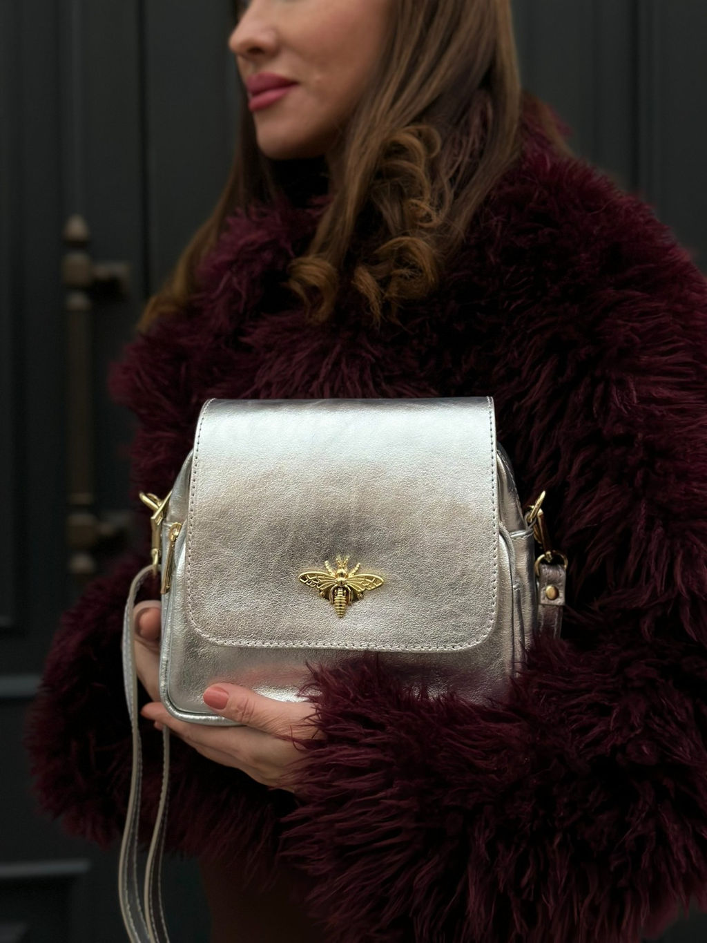 Сумка женская из телячьей кожи