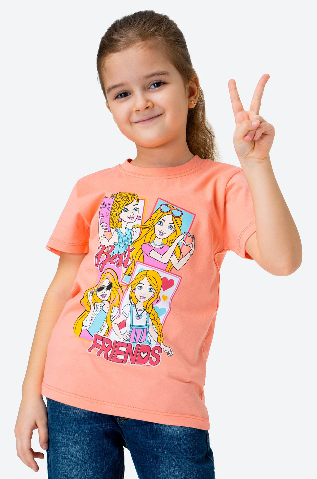 Футболка для девочки Bonito  фото 23