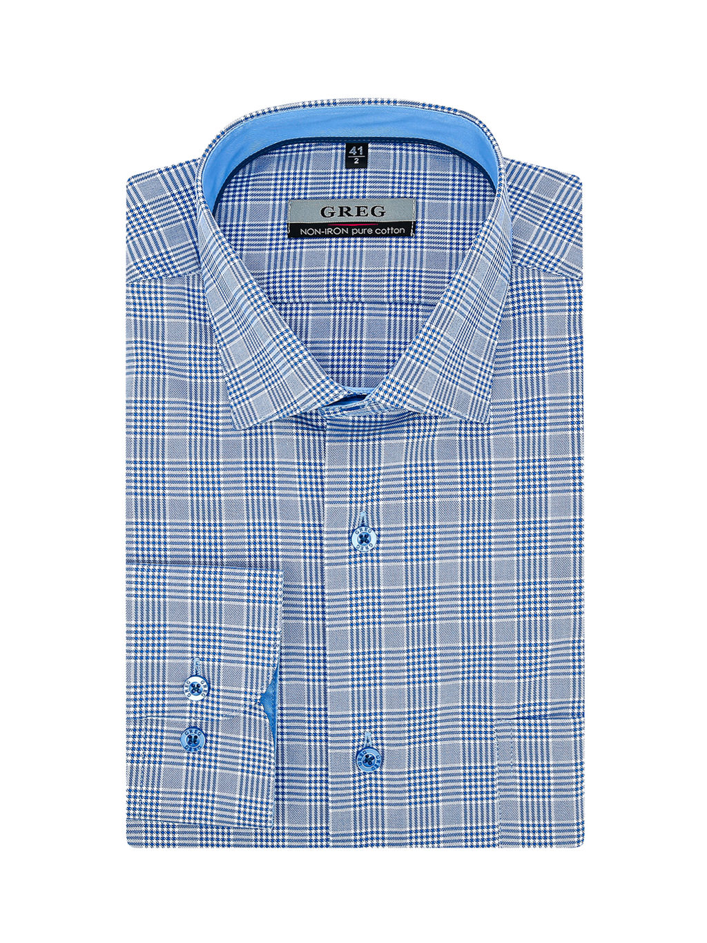 Сорочка мужская длинный рукав GREG 215/111/4561/1p фото 3