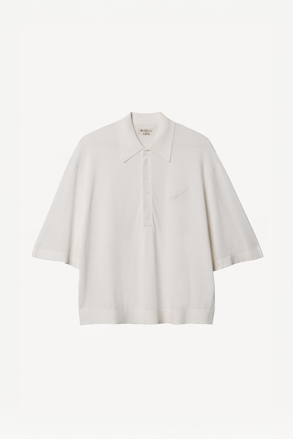 POLO PUNTO MEZCLA LYOCELL WILLY CHAVARRIA X ZARA / Crudo фото 3