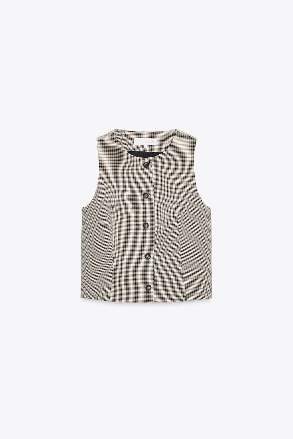 CHECK GILET - Zara фото 7