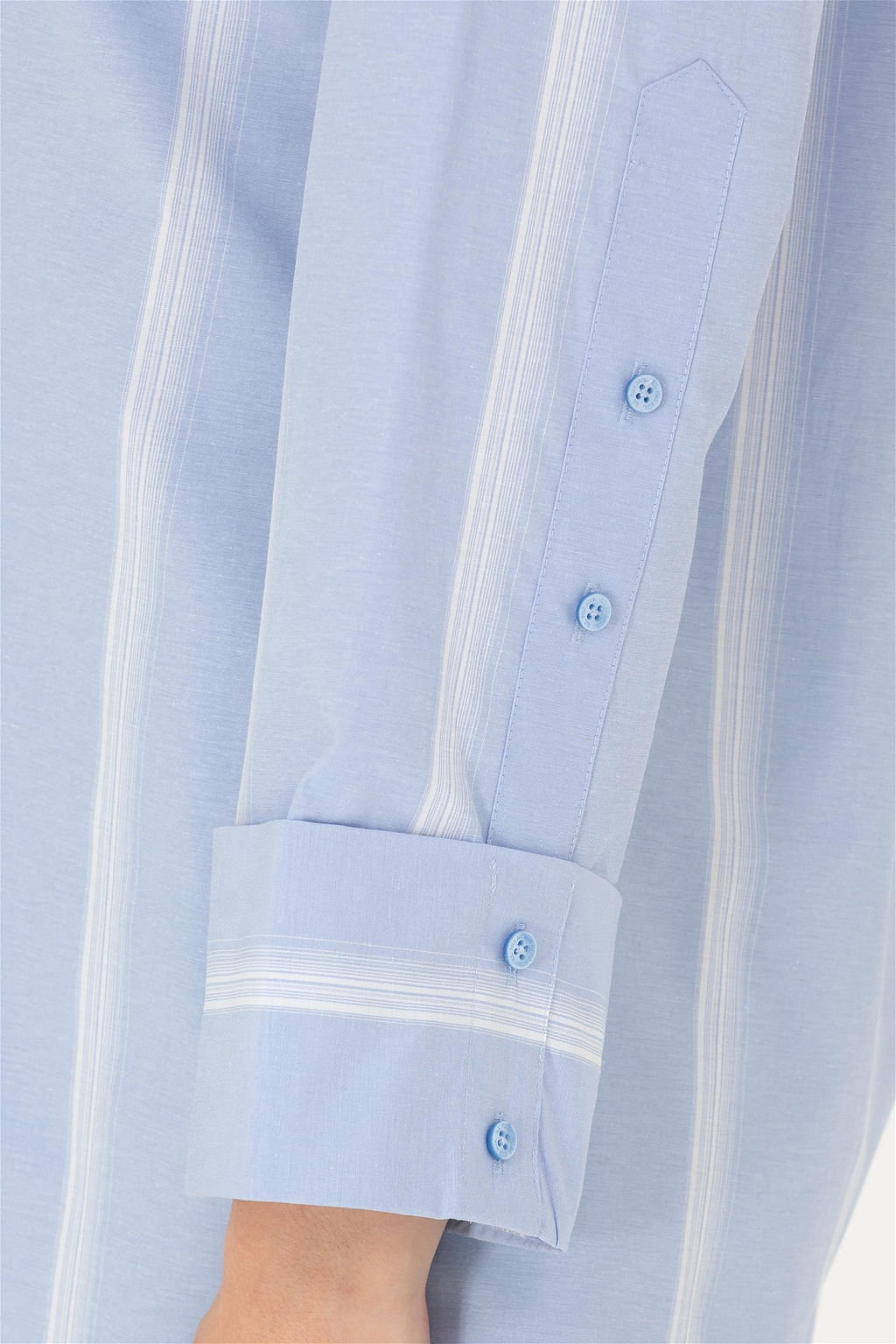 U. S. Polo Assn Женская синяя рубашка с длинным рукавом - U.s. polo assn фото 7