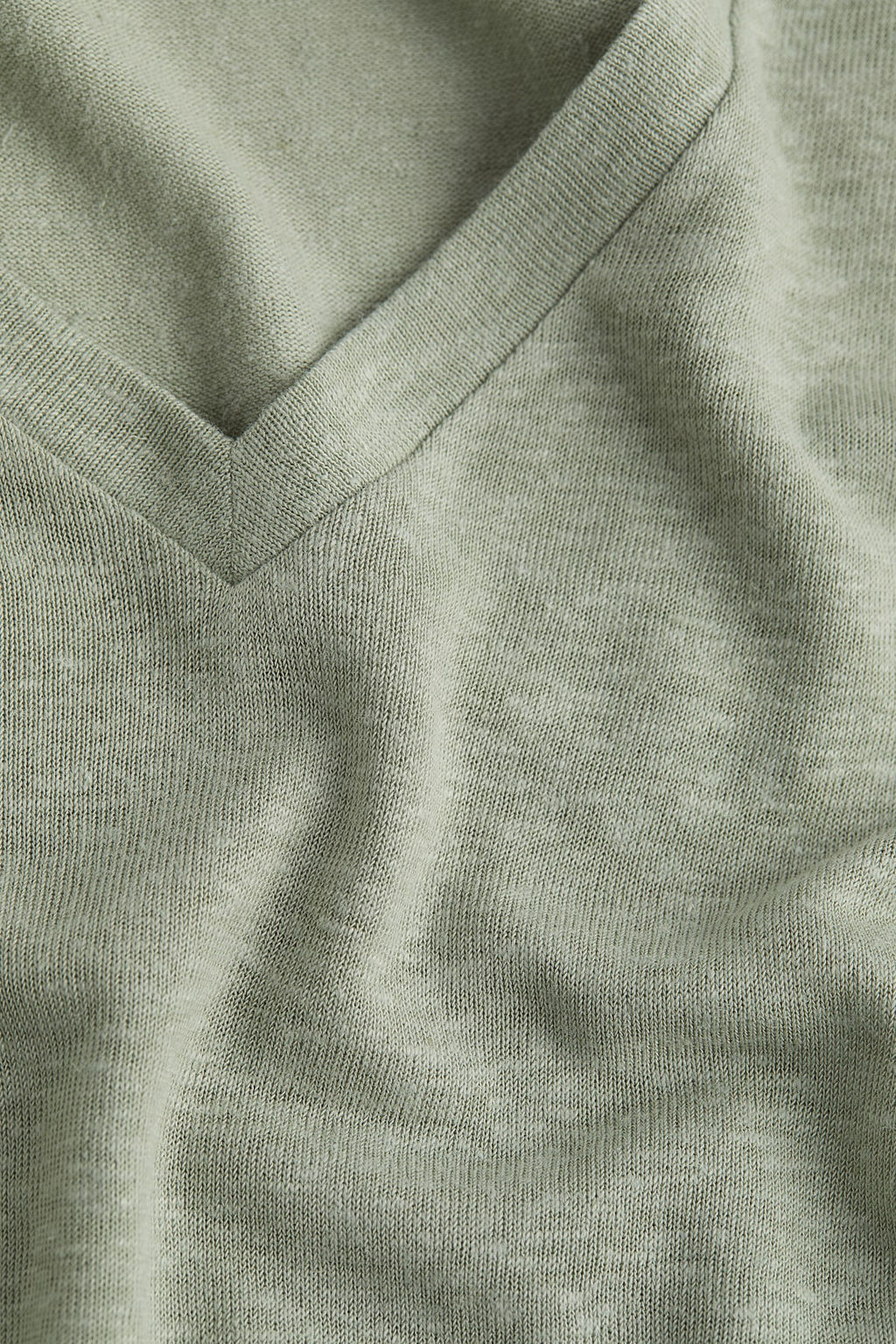 Camiseta en mezcla de lino - H&m фото 5