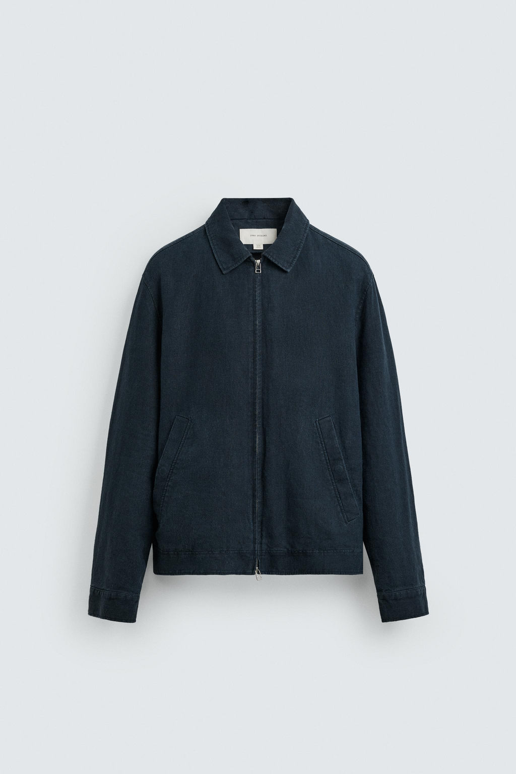 REGULAR FIT 100% LINEN JACKET - Zara фото 8
